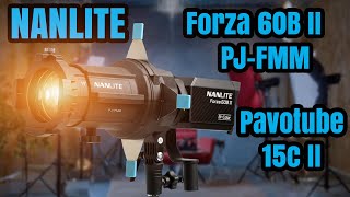 Nanlite Forza 60B II  PJFMM  Pavotube 15C II [upl. by Abramo157]