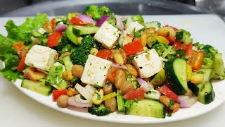 Protein Salad recipe  प्रोटीन सैलेड  Veg Salad Recipe  Chef Ashok [upl. by Asoj]