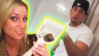 CAT POOP PRANK  PRANKVSPRANK [upl. by Hanauq747]