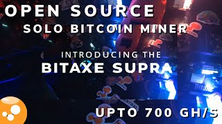 Introducing Bitaxe Supra OpenSource ASIC Bitcoin Mining Revolution  600 GHs for Solo Miners [upl. by Brockwell]