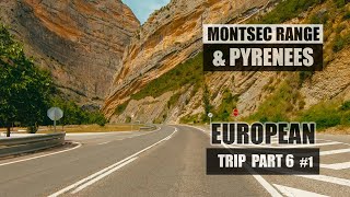 2022 European trip part 6 1  Pyrenees to Montsec Range [upl. by Atrim71]