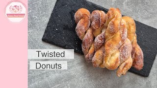 Twisted Donuts  Soft amp Fluffy  Viral Twisted Donuts Recipe Donut Rezept [upl. by Adalbert]