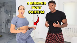 Rissa Tries On Her Maternity Clothes 3 Months After Giving Birth SHOCKING [upl. by Thgirw]