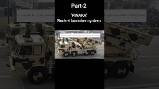 PINAKA Rocket Launcher System drdo shorts shortsvideo news upsc pcs india ytshorts [upl. by Nazarius]