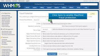 WHMCS How to Set Up Fraud Protection [upl. by Torres]