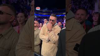 Oleksandr Usyk REACTION to Derek Chisora win over Joe Joyce 👏 [upl. by Airdnaz]