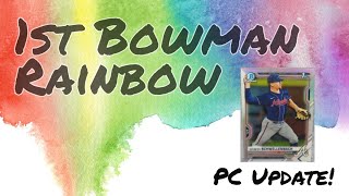 PC Update  Completed a 1st Bowman Rainbow [upl. by Illah946]