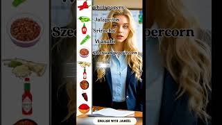 Food vocabulary in English improveenglish englishvocabulary shorts [upl. by Edasalof286]