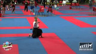 Jesse Jane McParland IRL Junior WAKO World Championships 2014 [upl. by Derby]