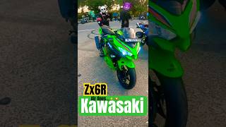 Loudest ZX6r in India 😈 zx6r kawasaki ninja zx6r zx10r kawasakininja reelsindia instagram [upl. by Annoirb]