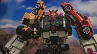 Transformers Division Clip 2 Menasor  Stop Motion [upl. by Crescantia540]