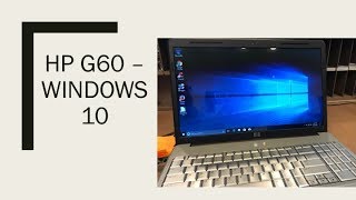 HP G60 running Windows 10 [upl. by Yasui261]