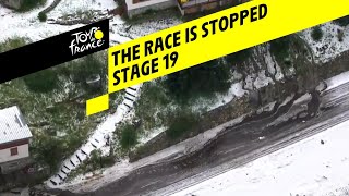 The race is stopped  Stage 19  Tour de France 2019 [upl. by Nork839]