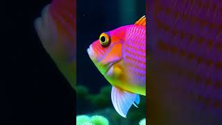 beautiful anthias fish in an aquarium [upl. by Ydnab410]