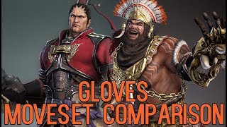 DYNASTY WARRIORS 9 Gloves Moveset Comparison [upl. by Eeldarb]