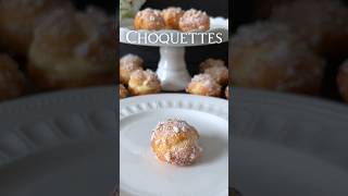 Chouquettes Recipe 🤍 [upl. by Etteiram]