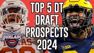 Top 5 Defensive Tackles in 2024 NFL Draft Rankings JerZhan Newton Byron Murphy II amp More [upl. by Ssidnac]