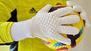 Adidas PREDATOR ACCURACY GL PRO PEARLIZED Goalkeeper Gloves [upl. by Yona318]