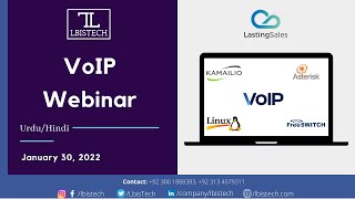 VoIP Webinar  Voiceover IP  January 30 2022  LbisTech  UrduHindi [upl. by Elletnohs554]