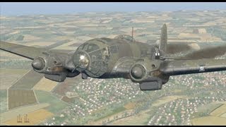 Heinkel He 111  Flight Full HD [upl. by Lough]