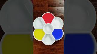 Primary Colors Mixing ASMR  Making colors from primary colors asmr colormixing satisfying [upl. by Auhsaj]