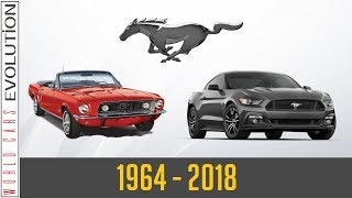 WCE  Ford Mustang Evolution 1964  2018 [upl. by Enaj]