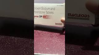 Macprox dp 500 tablet health pharmacist medicineinfo sbmedicine medicinejankari doctor trend [upl. by Matthus]