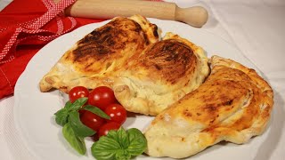 RICETTA PANZEROTTI AL FORNO  RICETTA PANZEROTTI PUGLIESI  Tre diversi ripieni [upl. by Adieren949]