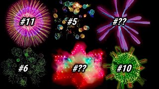 Top 30 Most INCREDIBLE Fireworks From the Pyrotechnics Guild International USA [upl. by Lednik]