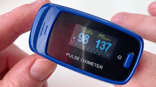 PULSE OXIMETER Andon CMS50D2 Review [upl. by Lleral]