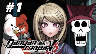 Danganronpa V3 w Noby  EP1  A New Semester of Killing  Prologue VN Adventure  Blind [upl. by Irmina]