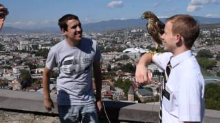 Mormons missionary preach in Tbilisi Georgia [upl. by Hanoj991]