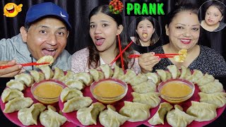 DALLE KHURSANI PRANK WITH MOMO ll MOMO PRANK BudaBudiVlogs [upl. by Eninnej382]