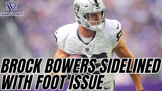 Brock Bowers Misses Practice With Foot Issue  Doctor Provides Insight [upl. by Jeremiah859]