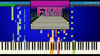 FZero  Mute City Synthesia [upl. by Doloritas]