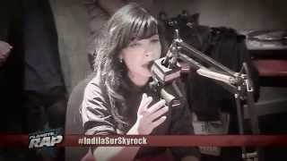 Indila  Medley  Skyrock version acoustique  Live [upl. by Prasad]