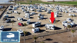 Neuer Camping am Meer  quotPlaya Parazuelosquot  Puntas de Calnegre  Murcia Spanien [upl. by Apfelstadt]