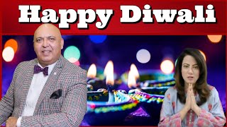 SajidTarar Happy Diwali to Everyone ArzooKazmi [upl. by Drofwarc]