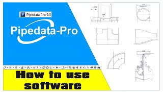 Piping  Pipe Data Pro  How to use  Nhat Tran [upl. by Black]