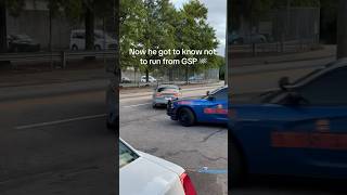 Kia Stinger Runs From GSP 😂👮‍♂️ police cops statetrooper [upl. by Idnahk]