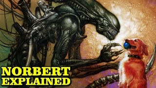 NORBERT THE SYNTHETIC XENOMORPH EXPLAINED  ALIENS HARVEST XENOZIP [upl. by Leinnad]