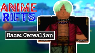 CEREALIAN RACE  Roblox Anime Rifts [upl. by Medora]