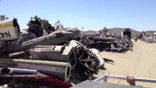 quotPalmtuckeyquot airplane graveyard  Palmdale CA [upl. by Honebein36]