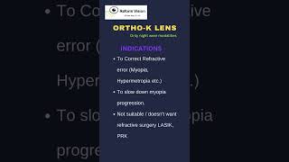 How Ortho k Lens Works Explained in Detail  Ortho k Lens Indications  Reform Vision [upl. by Aisayt]