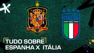 ESPANHA X ITÁLIA ONDE ASSISTIR AO VIVO E HORÁRIO DO JOGO PELA EUROCOPA [upl. by Lemrahs94]