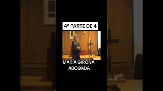 ENTREVISTA PARTE 4 EN SALA DE VISTAS MARIA GIRONA [upl. by Gretta]