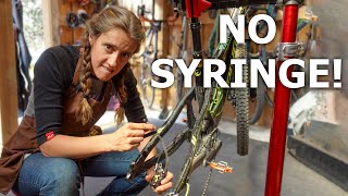 The better and easier way to bleed Shimano brakes  Syd Fixes Bikes [upl. by Nodyl]