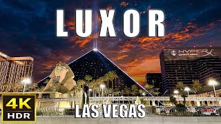 Luxor Las Vegas Walk  June 2024  Las Vegas Nevada [upl. by Kciredorb]