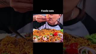 Super spicy🔥🥵Maggie challengemaggiechallengespicymaggichallengemukbangeatingvideos foodasmreat [upl. by Ahsit]