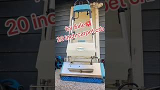 20 inch carpet crb for sale carpetcrb carpetcleaning [upl. by Atinra492]